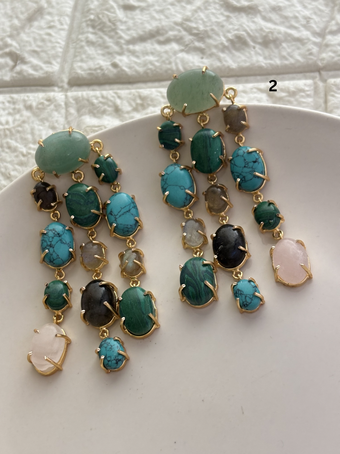 Turquiose Azure Dangler