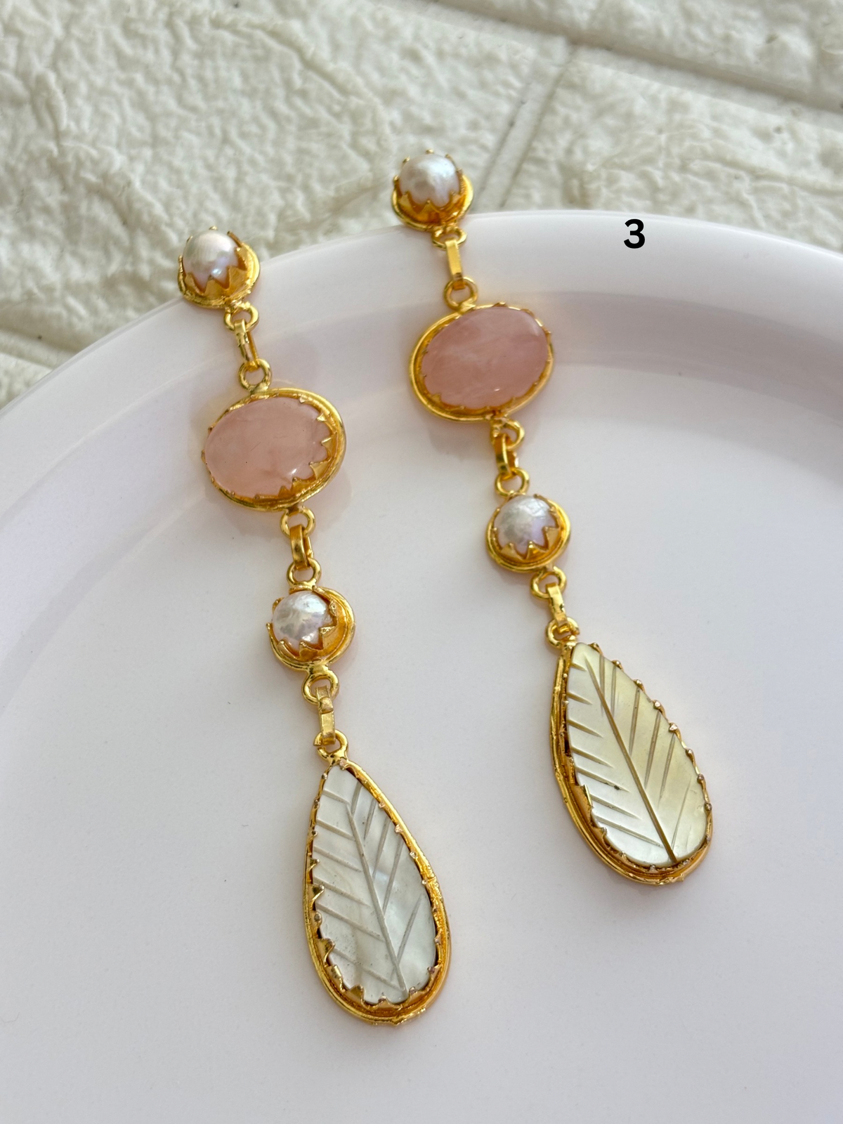 Iris Danglers- Brass