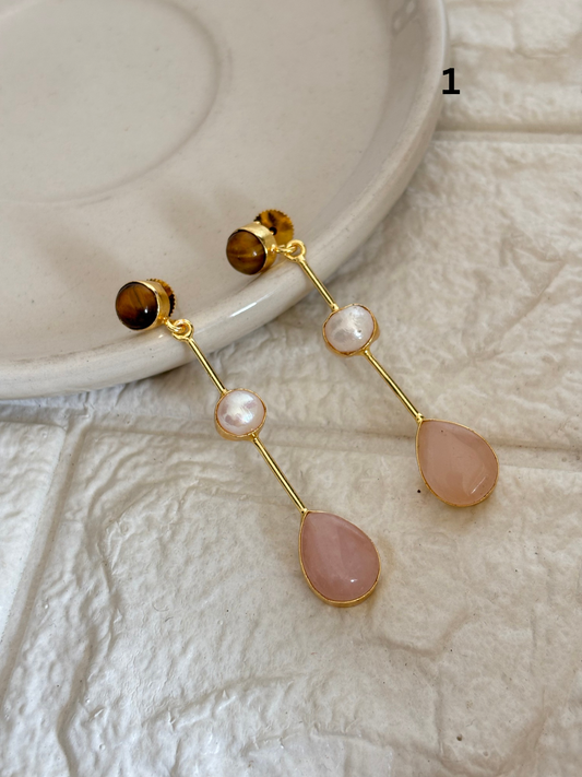 Archie Natural Stone Dangler