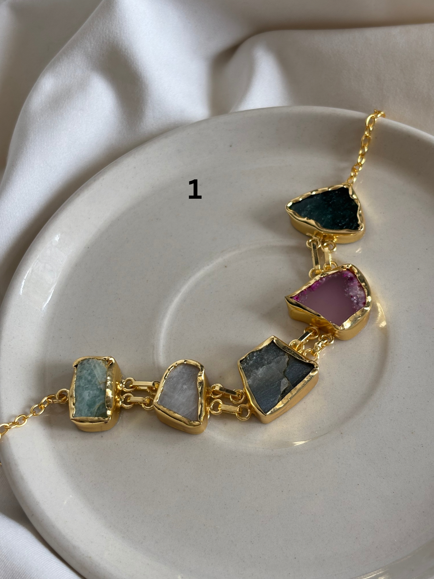 Gabrielle Natural Stone Bracelet- Barss