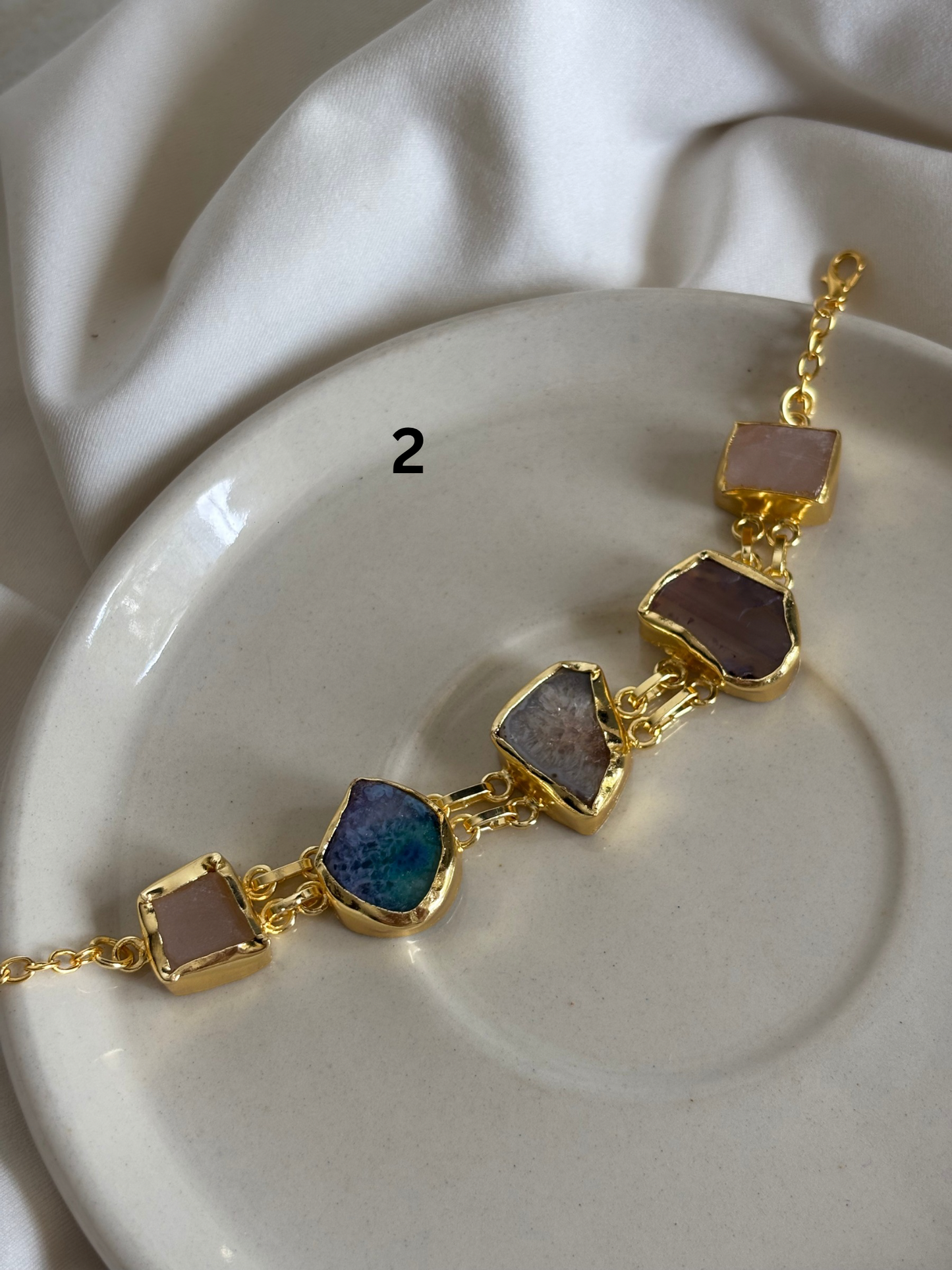 Gabrielle Natural Stone Bracelet- Barss