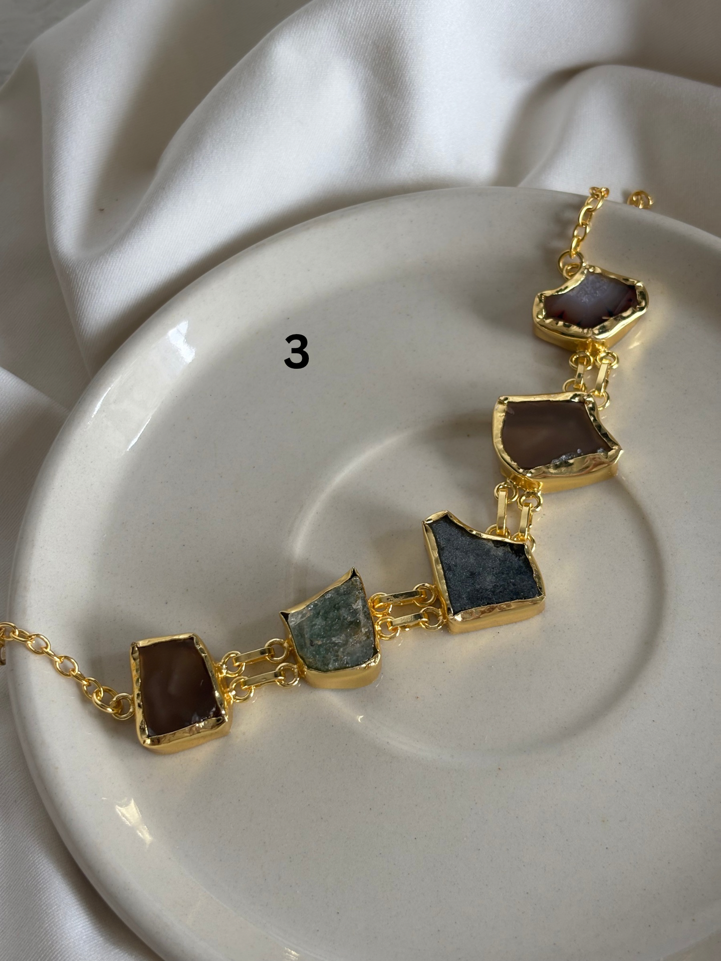 Gabrielle Natural Stone Bracelet- Barss