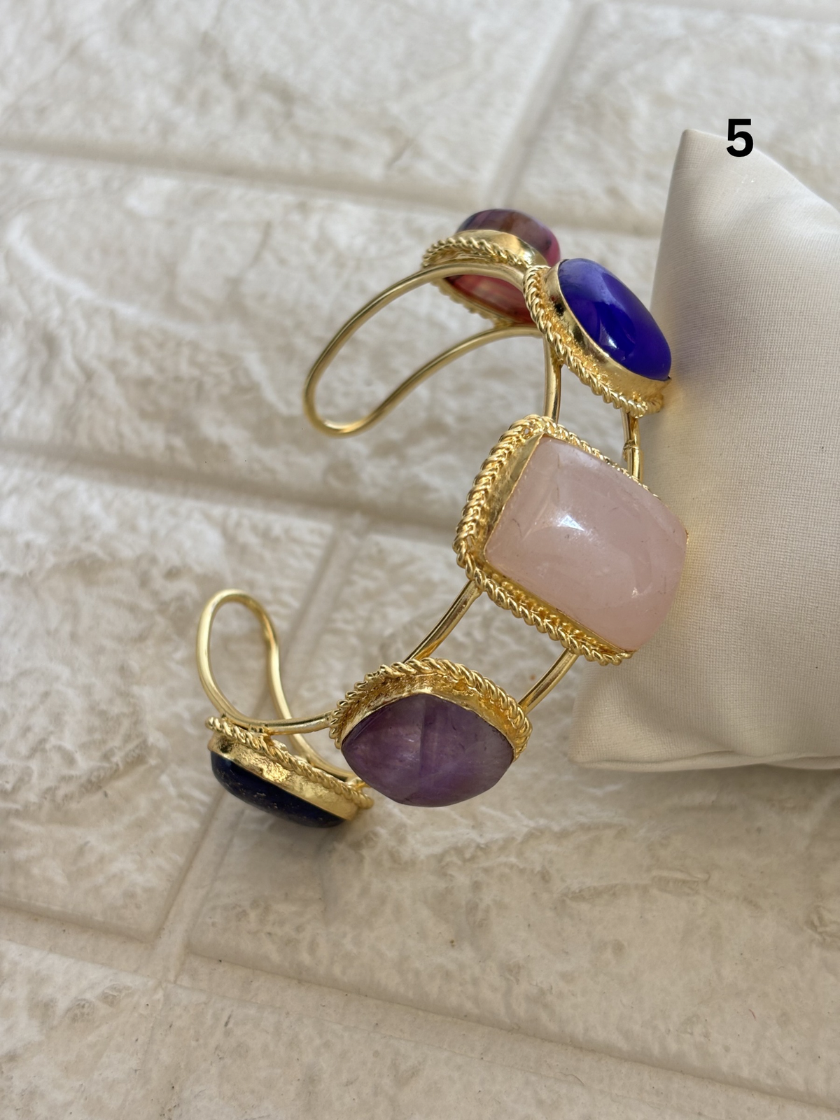 Victorian Adjustable Cuff- Brass