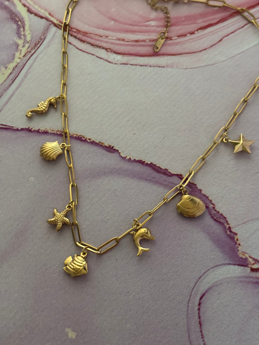 Ocean Charm Necklace