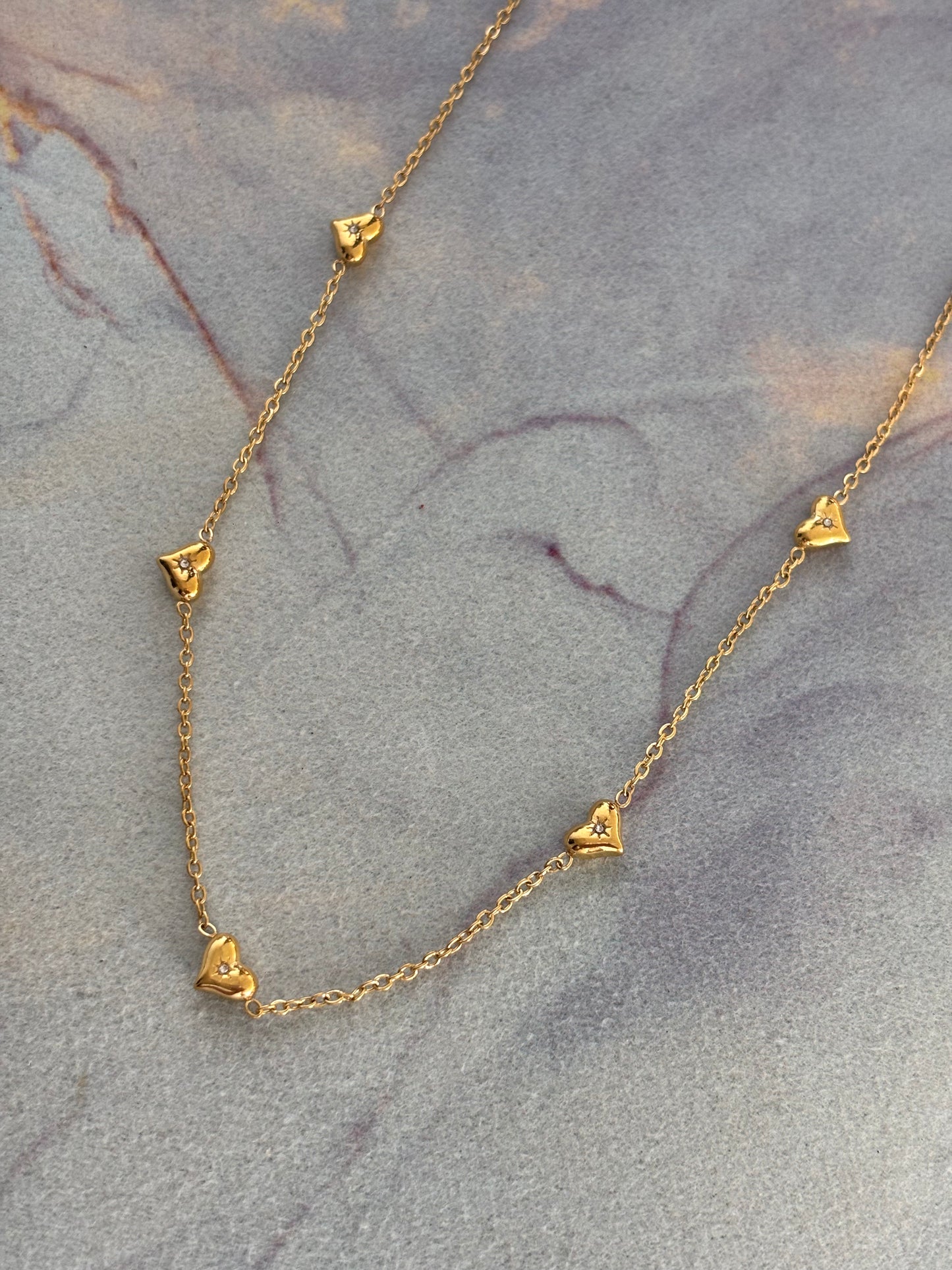 Bling Heart Necklace