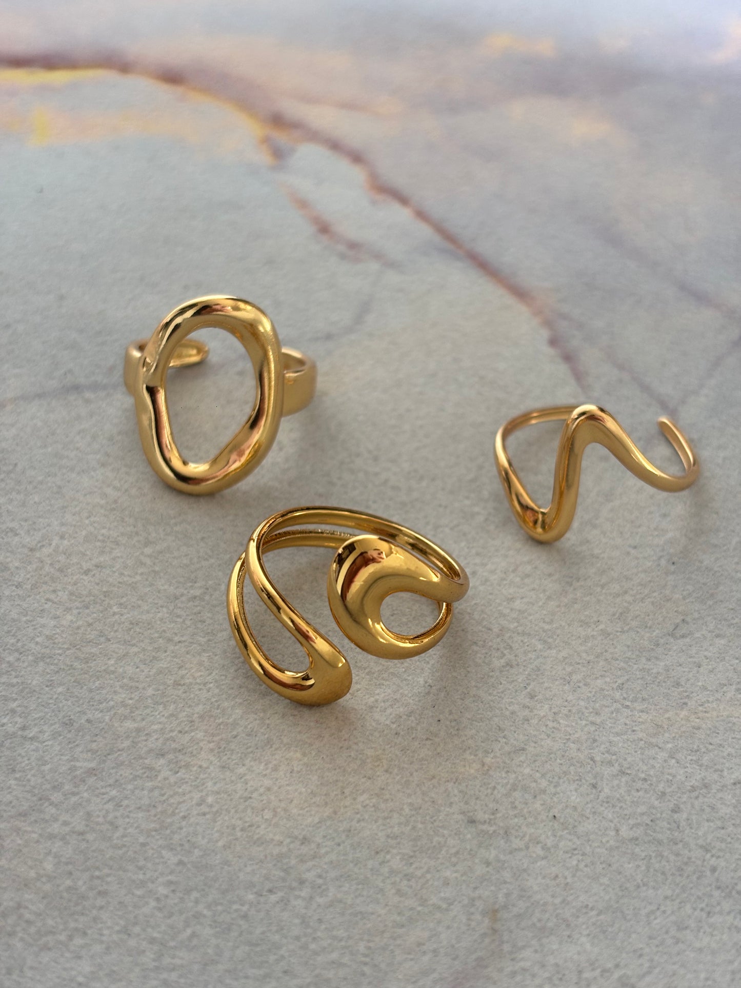 Ring Stack-4 Adjustable Stainless Steel