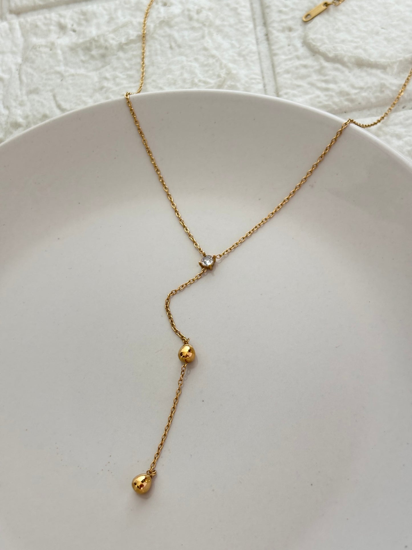 Ira Drop Y-Necklace
