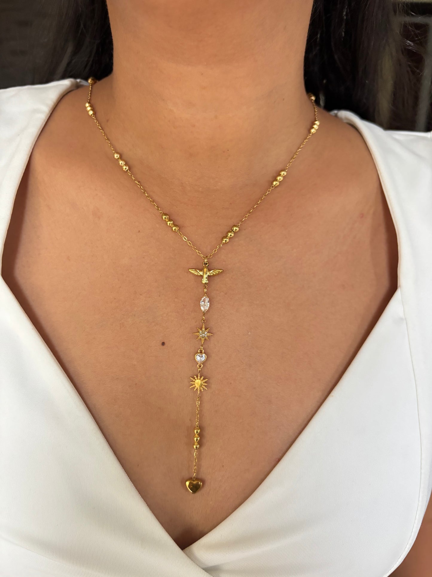 Merci Y-Necklace