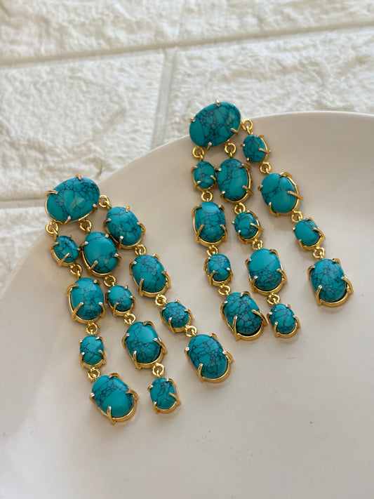 Turquiose Azure Dangler