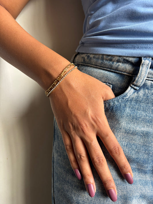 Cubic Tennis Bracelet