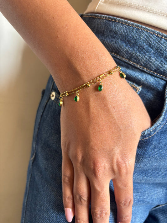 Auleria Emerald Bracelet