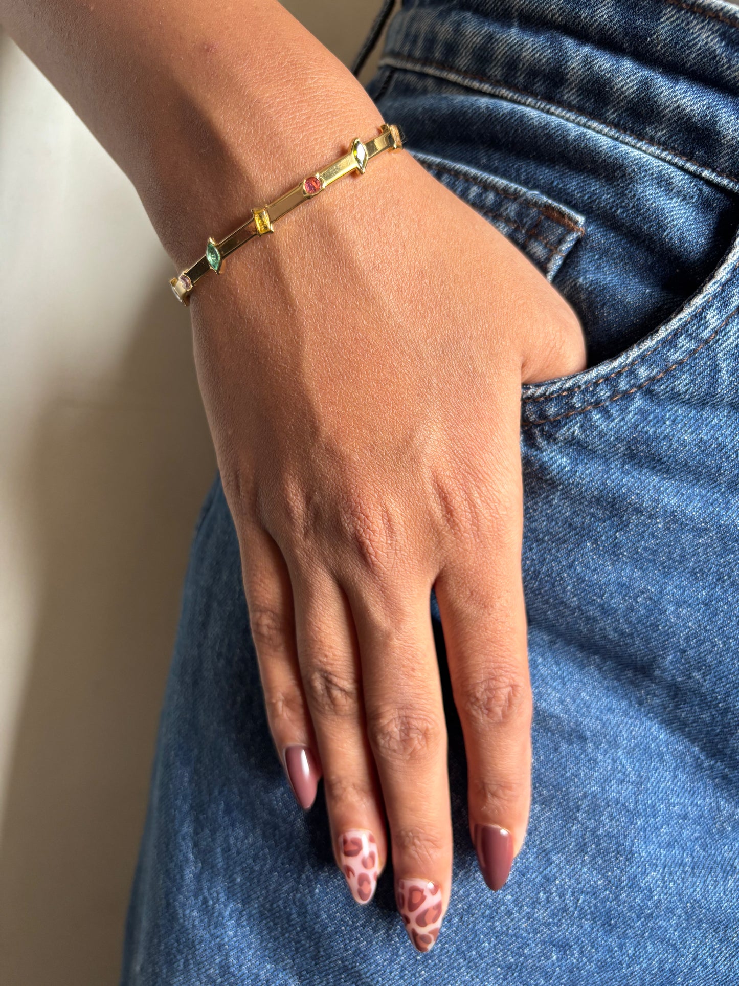 Gigi Multi Studded Bracelet