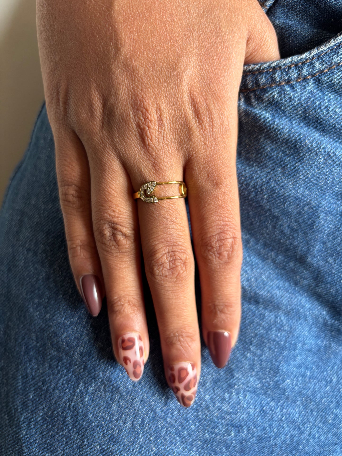 Pin Studded Ring