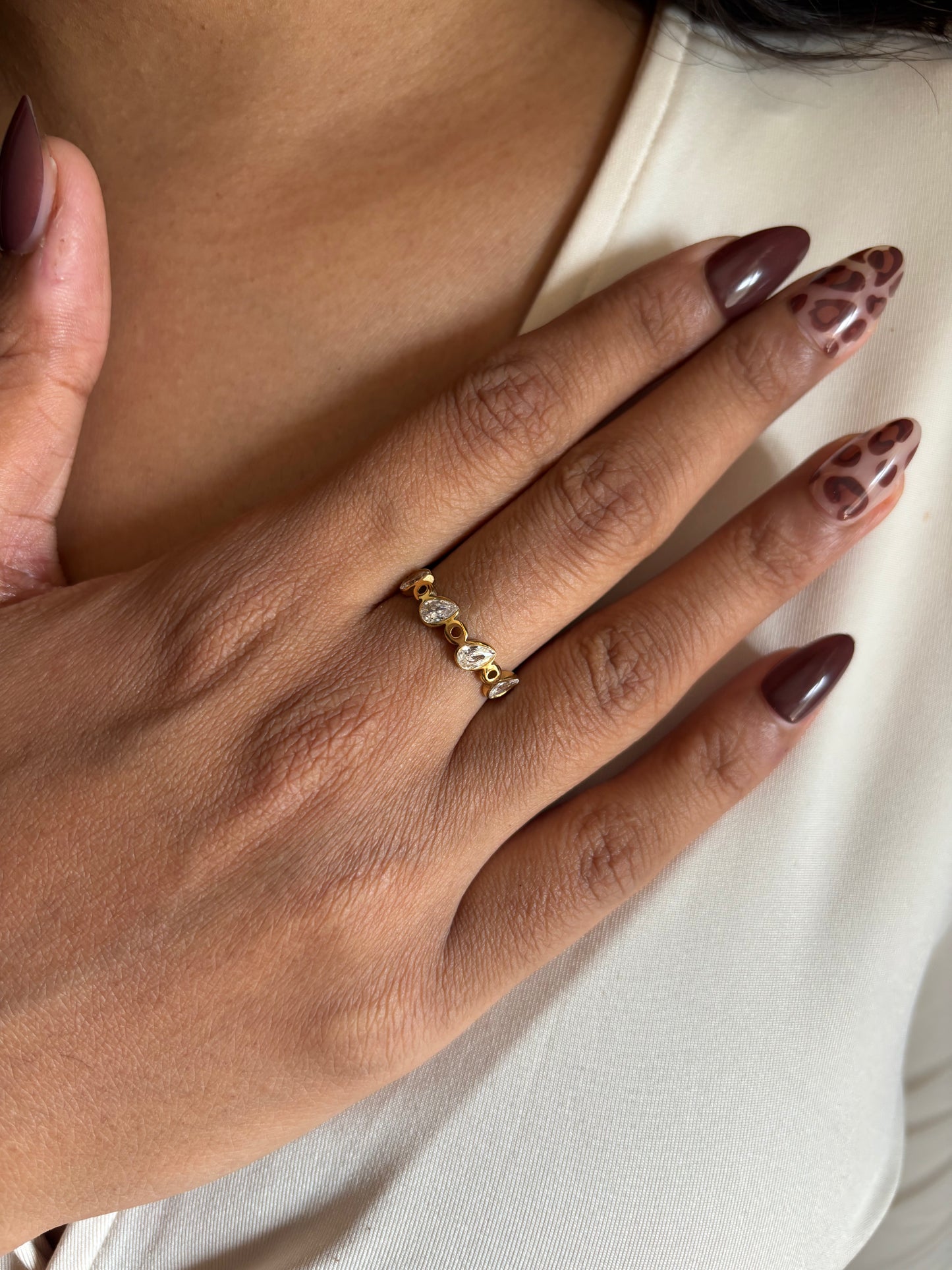 Pear Story Ring