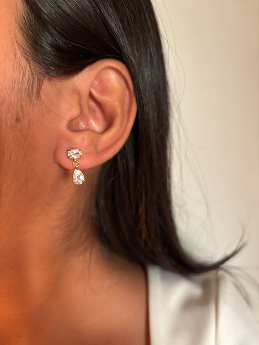 Olivia Diamond Drop Studs