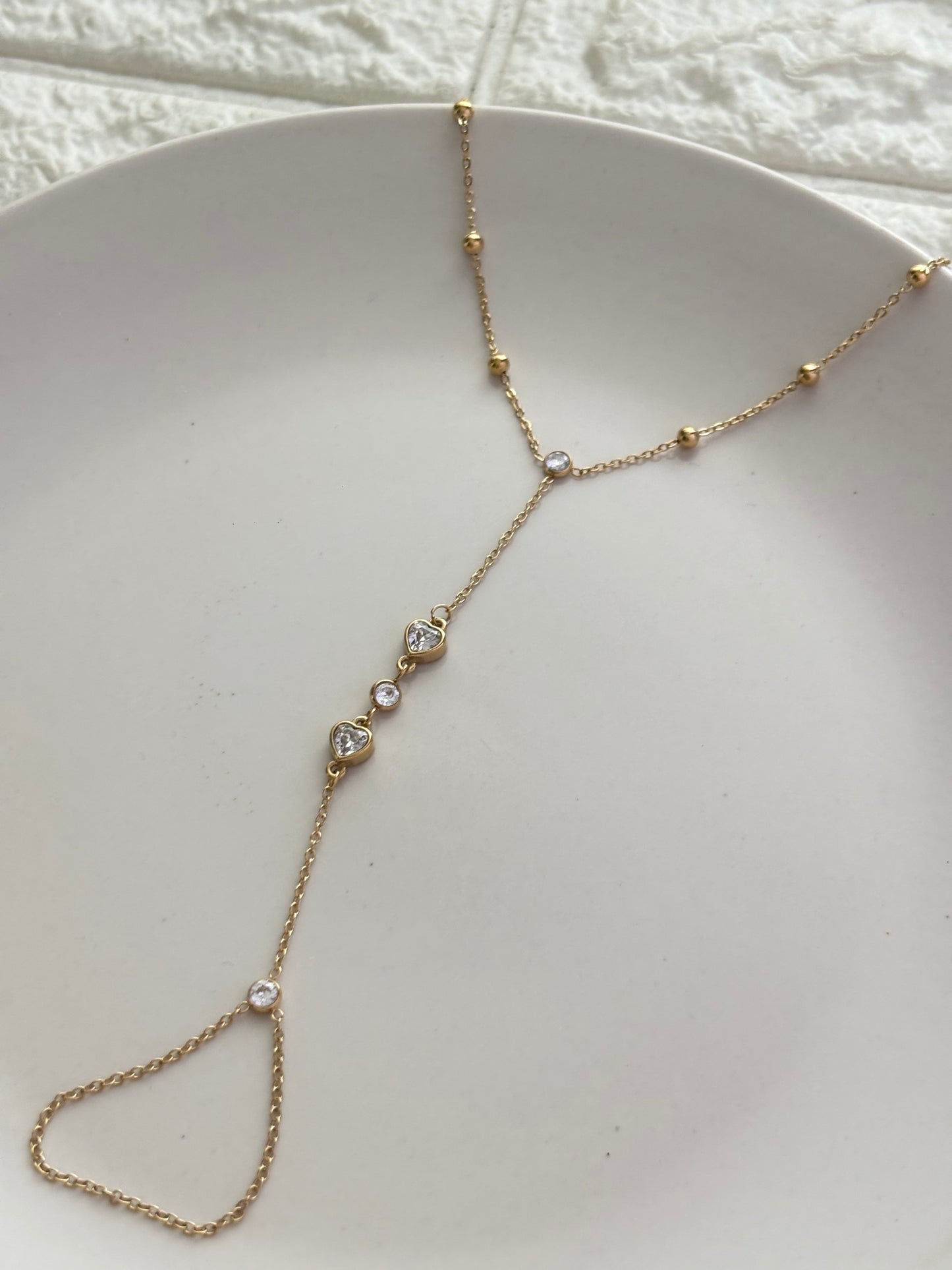 Cupid Heart Handchain