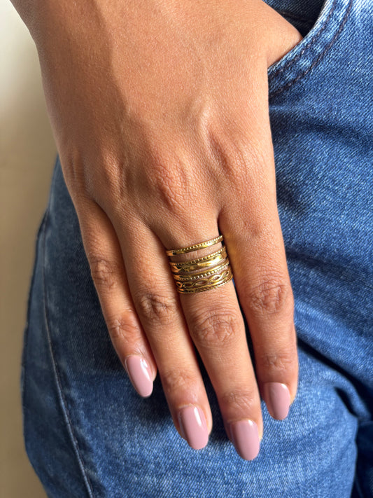 Bunch Adjustable Ring