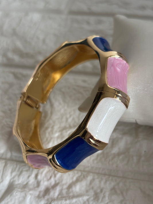 Candy Chunky Bangle -Brass