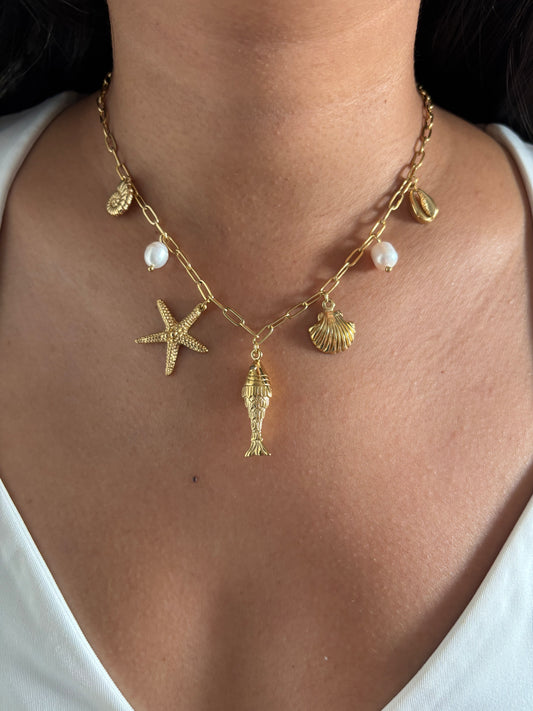 Coral Beach Necklace
