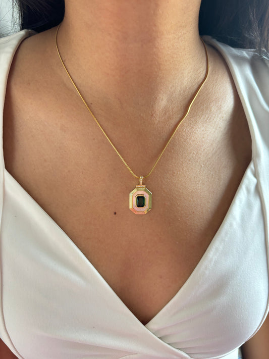 Chroma Emerald Necklace