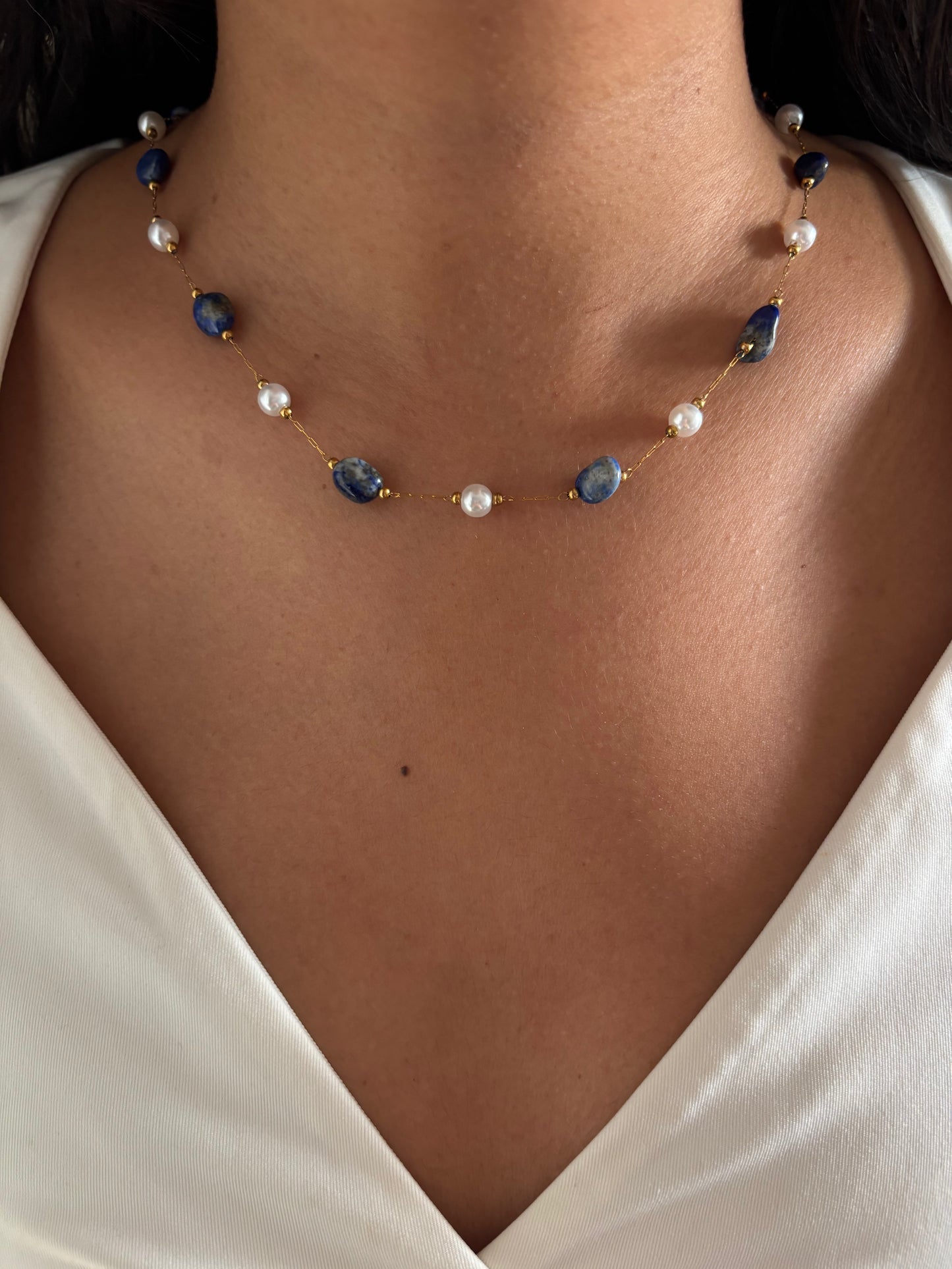 Blue Bella Necklace