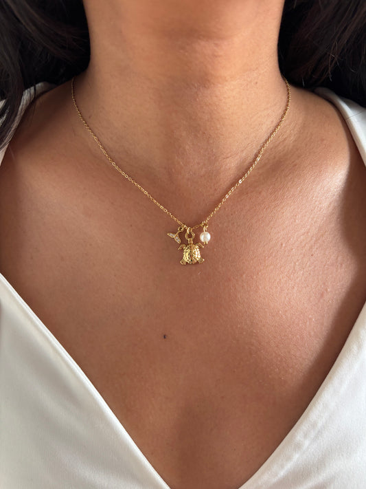 Turtle Story Necklace