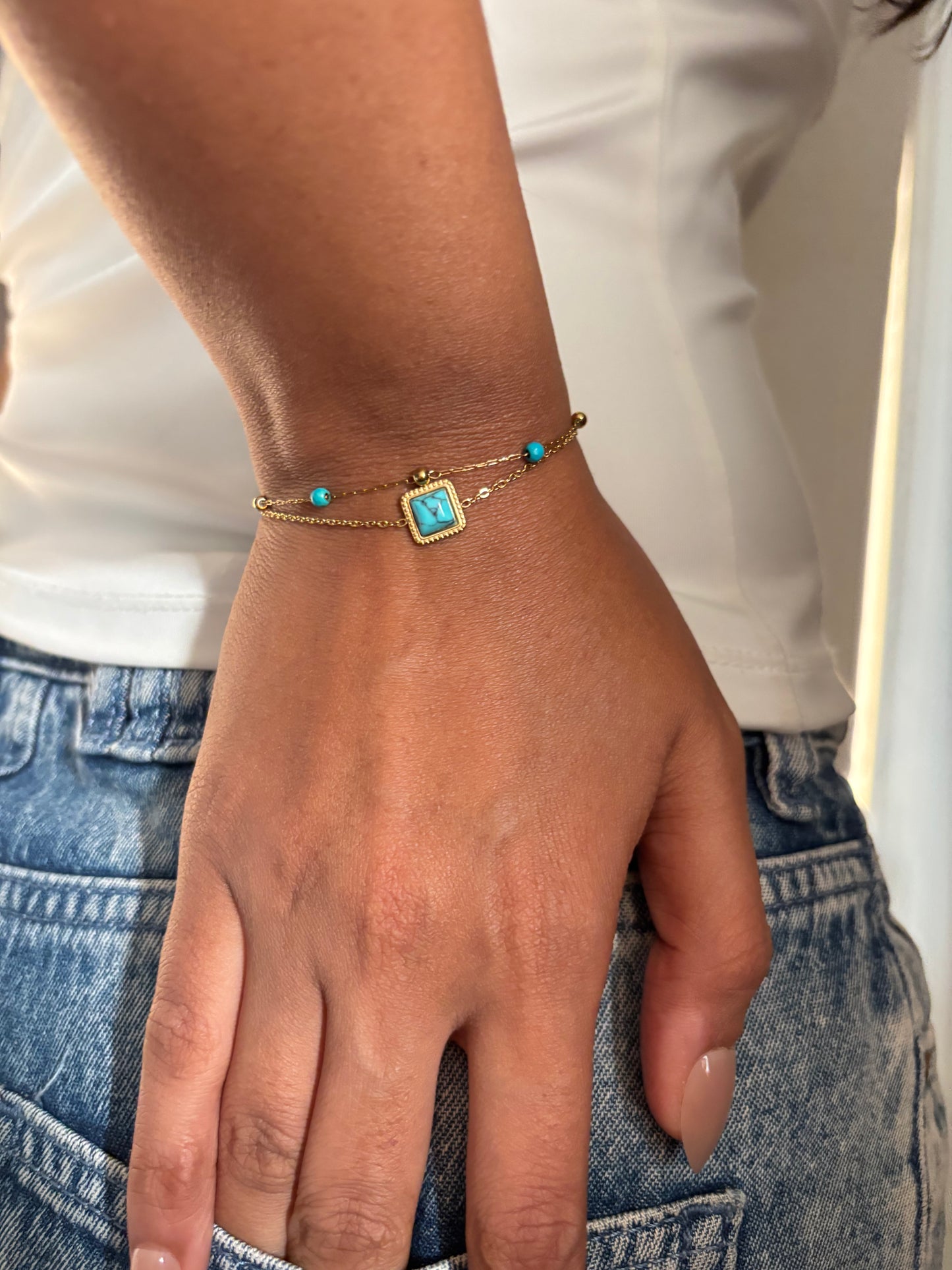 Lazuli Layered Bracelet
