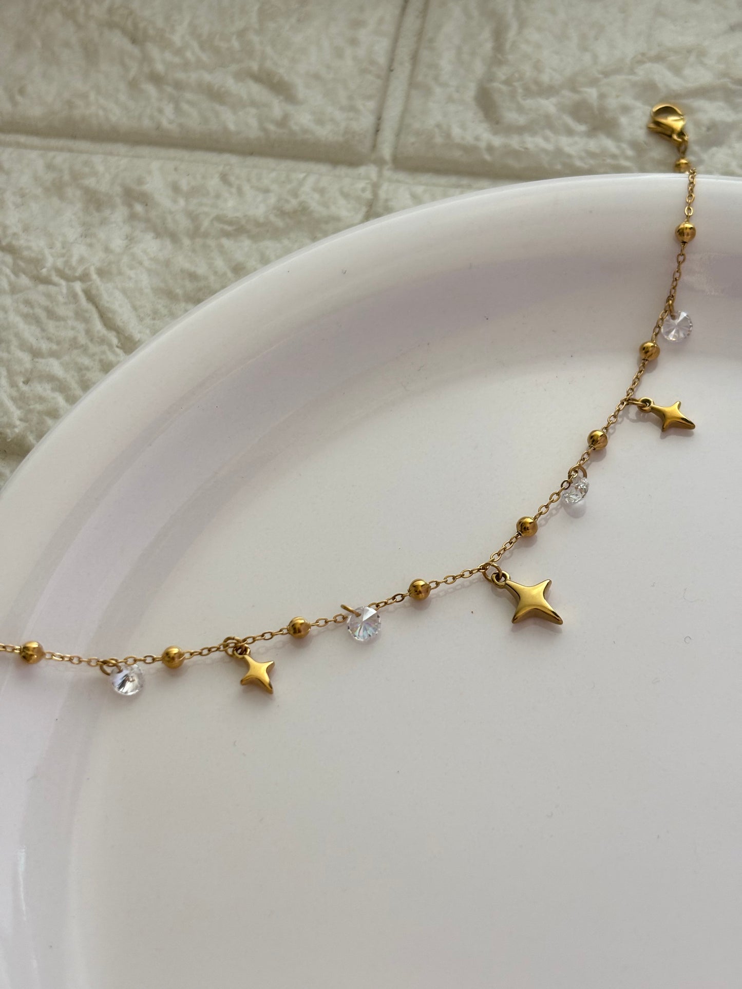 Shining Star Charm anklet