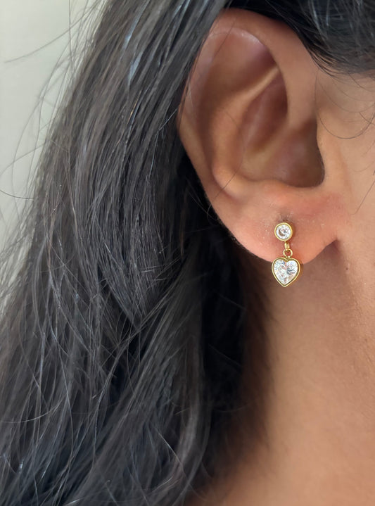 Mini Heart Earring