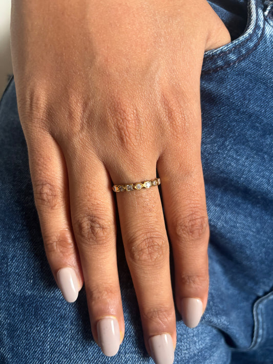 Lexi Studded Band Ring