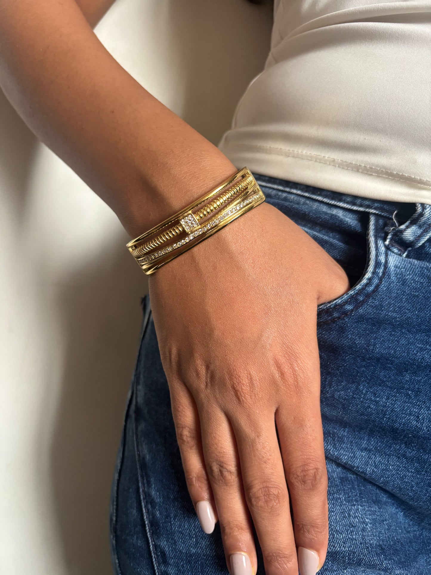 Twisted Bunch Bracelet