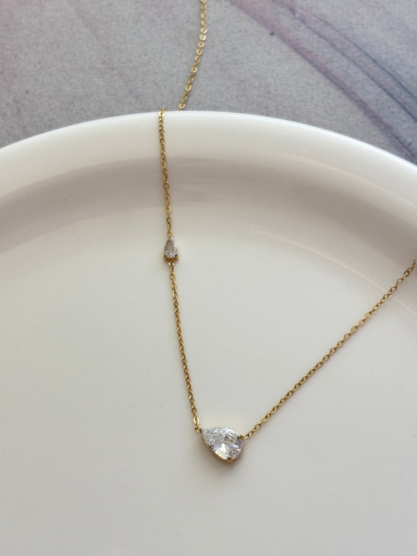 Pear Story Necklace