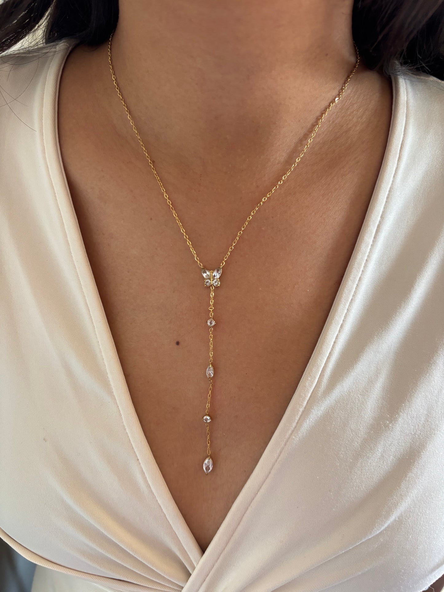 Lea Story Y Necklace