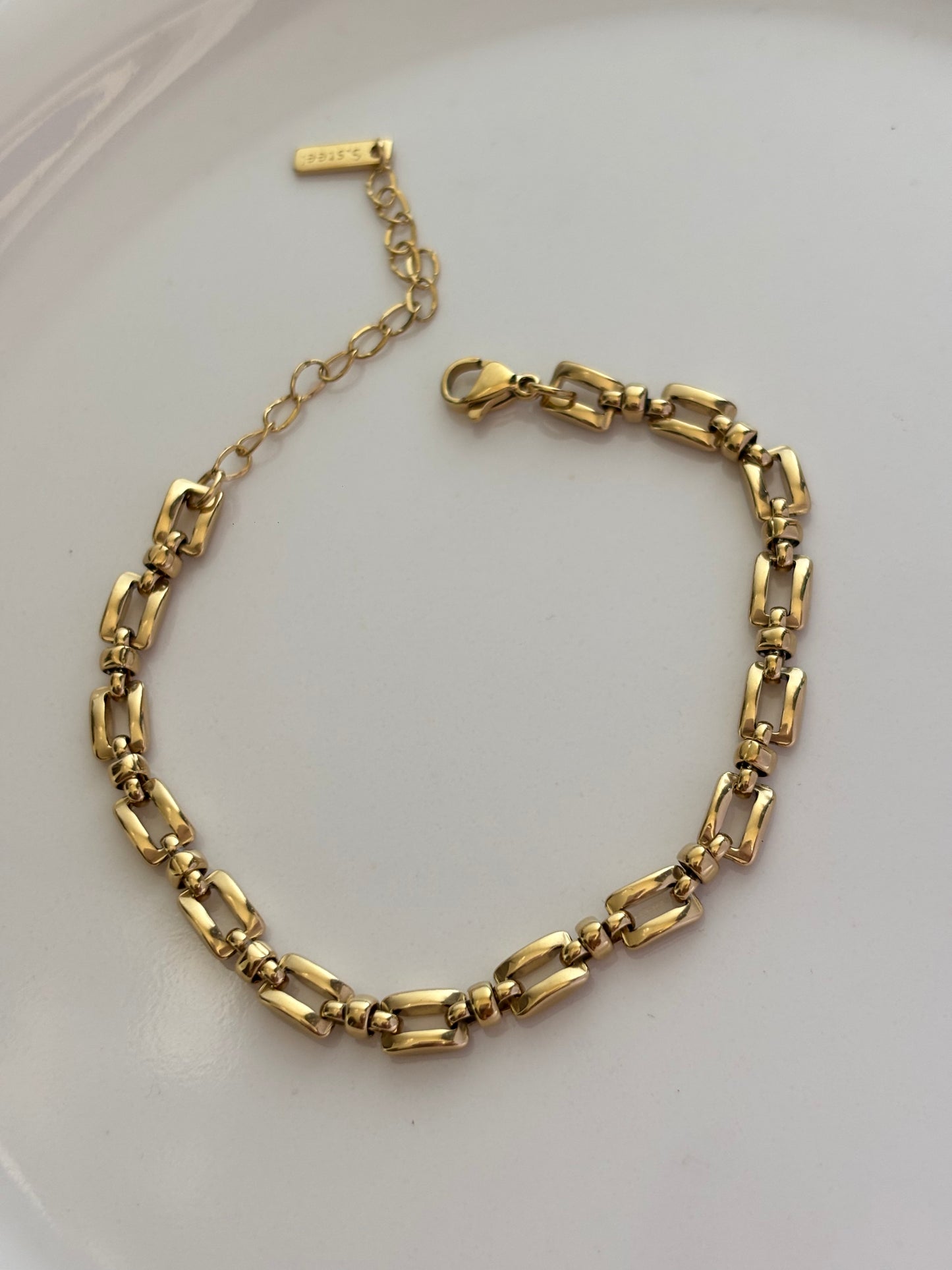 Cube Link Bracelet