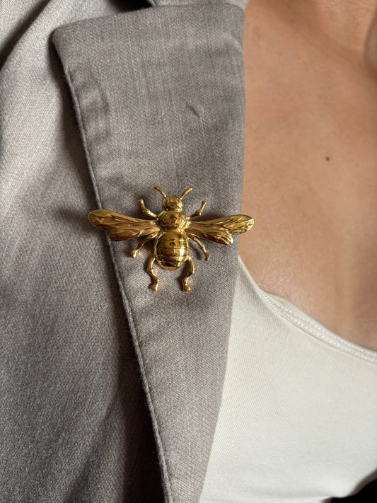 Bold Bee Brooch