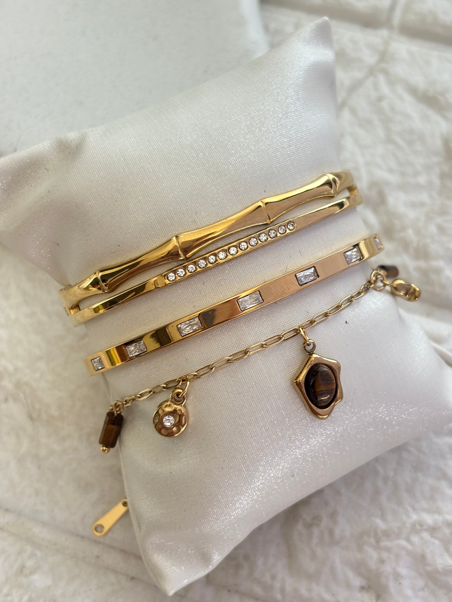 Mocha Rebel Bracelet Stack