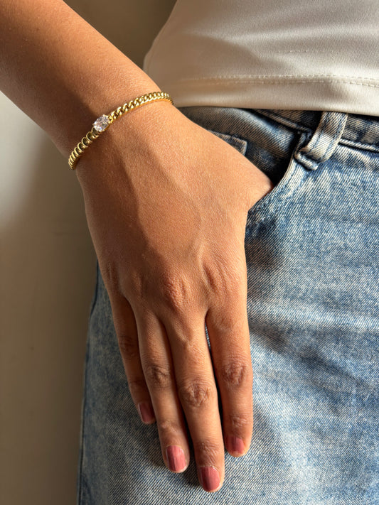 Cosette Studded Adjustable Cuff