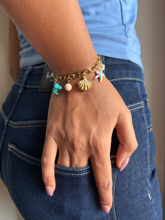 Lana Ocean Charm Bracelet