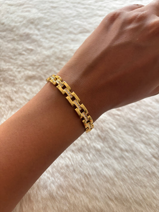 Mesh Studded Bracelet Small Size