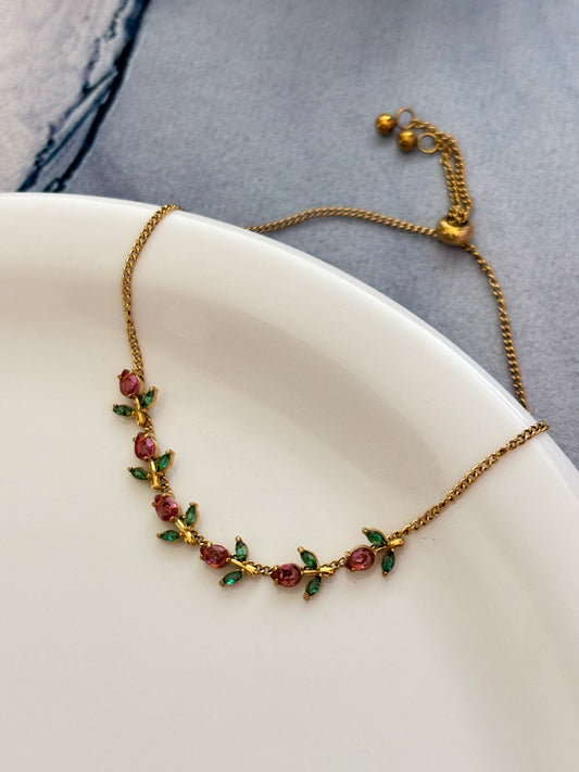 Tulip Pink Pull Up Bracelet