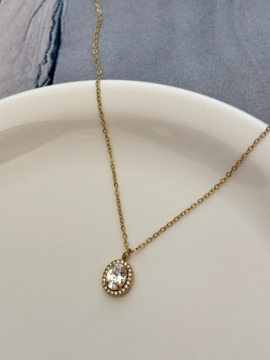 Sparkle Halo Necklace
