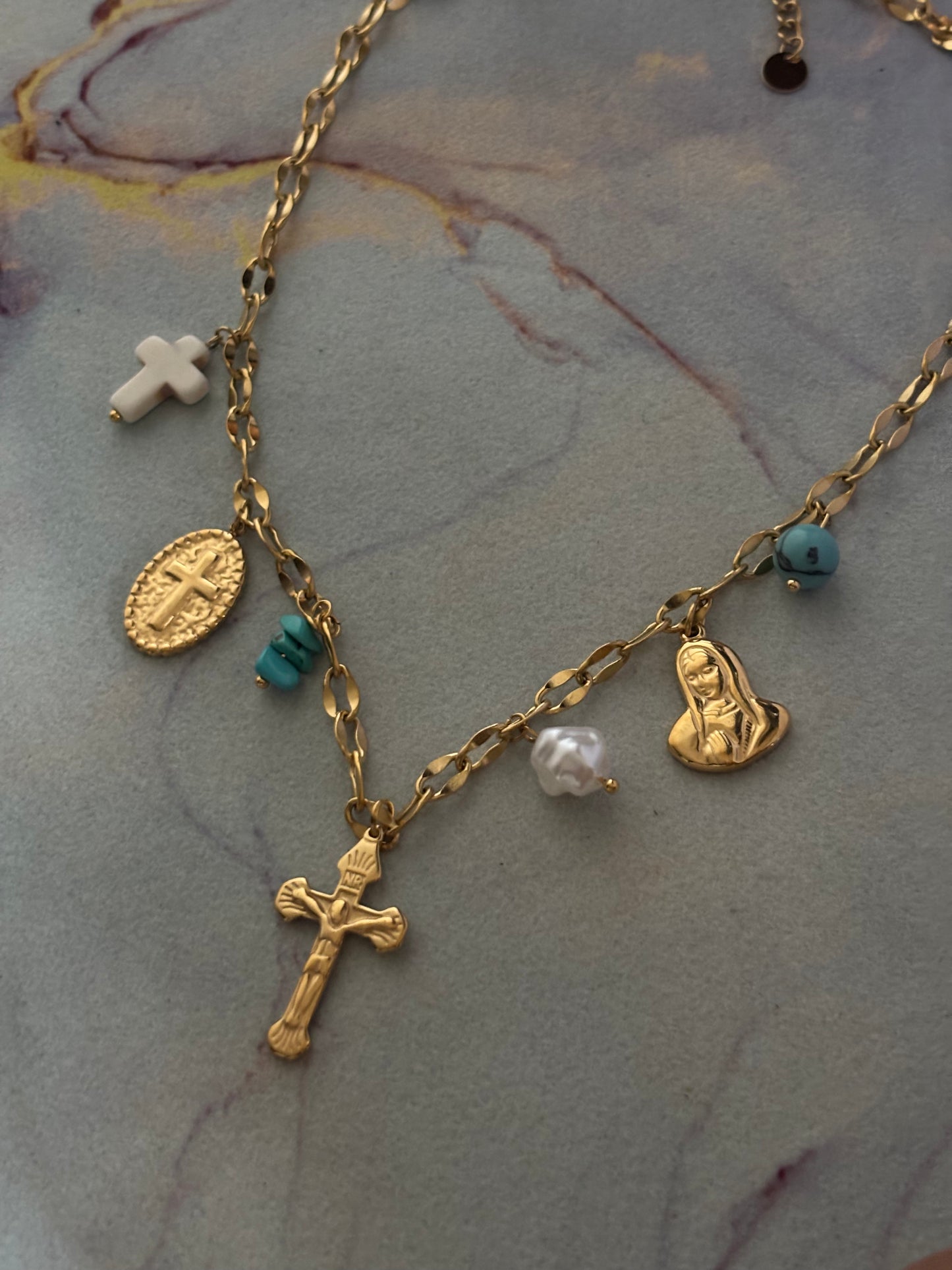 Old Money Charm Necklace