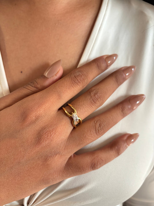 Marquise Muse Ring