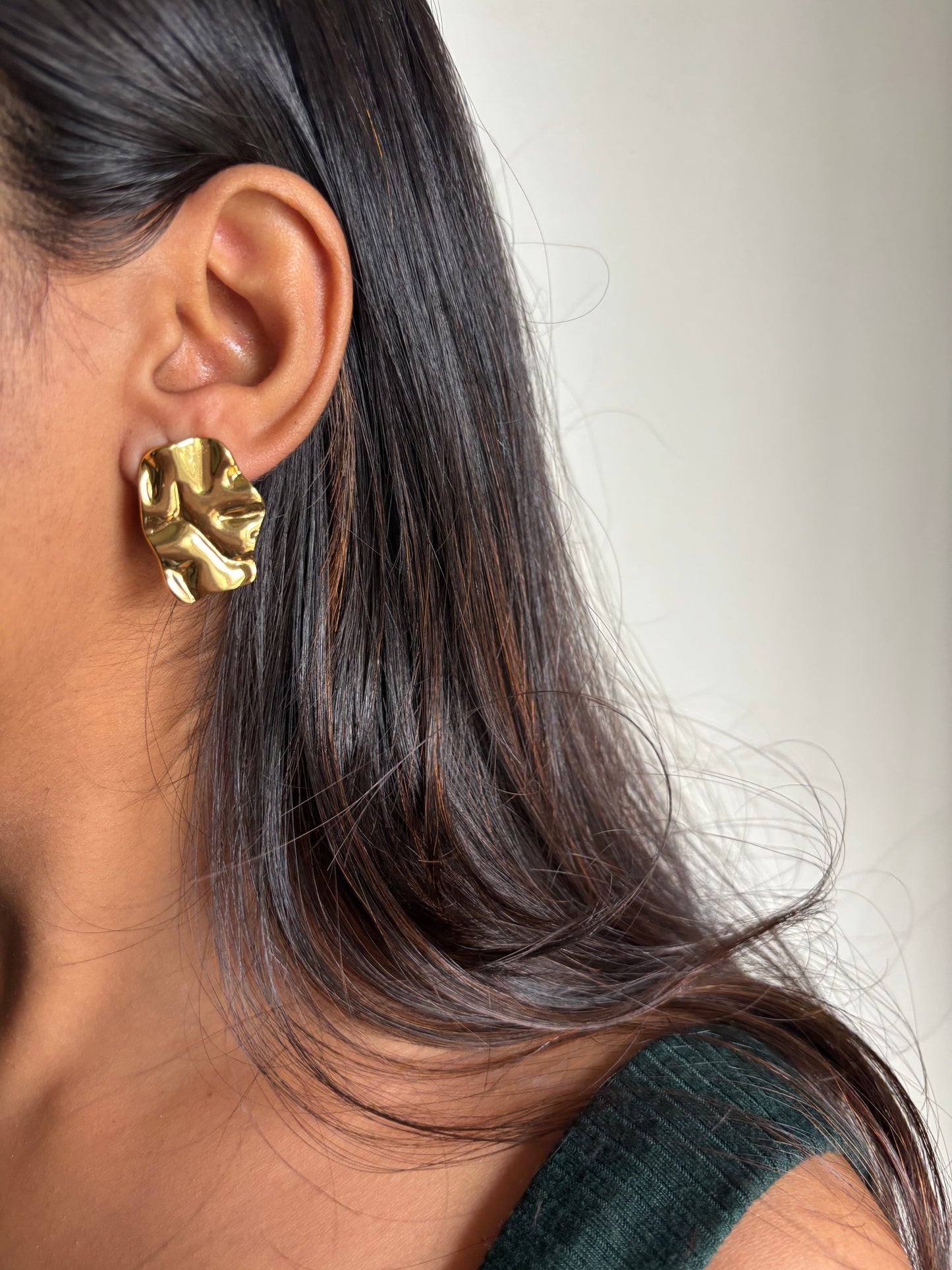 Hammered Earrings