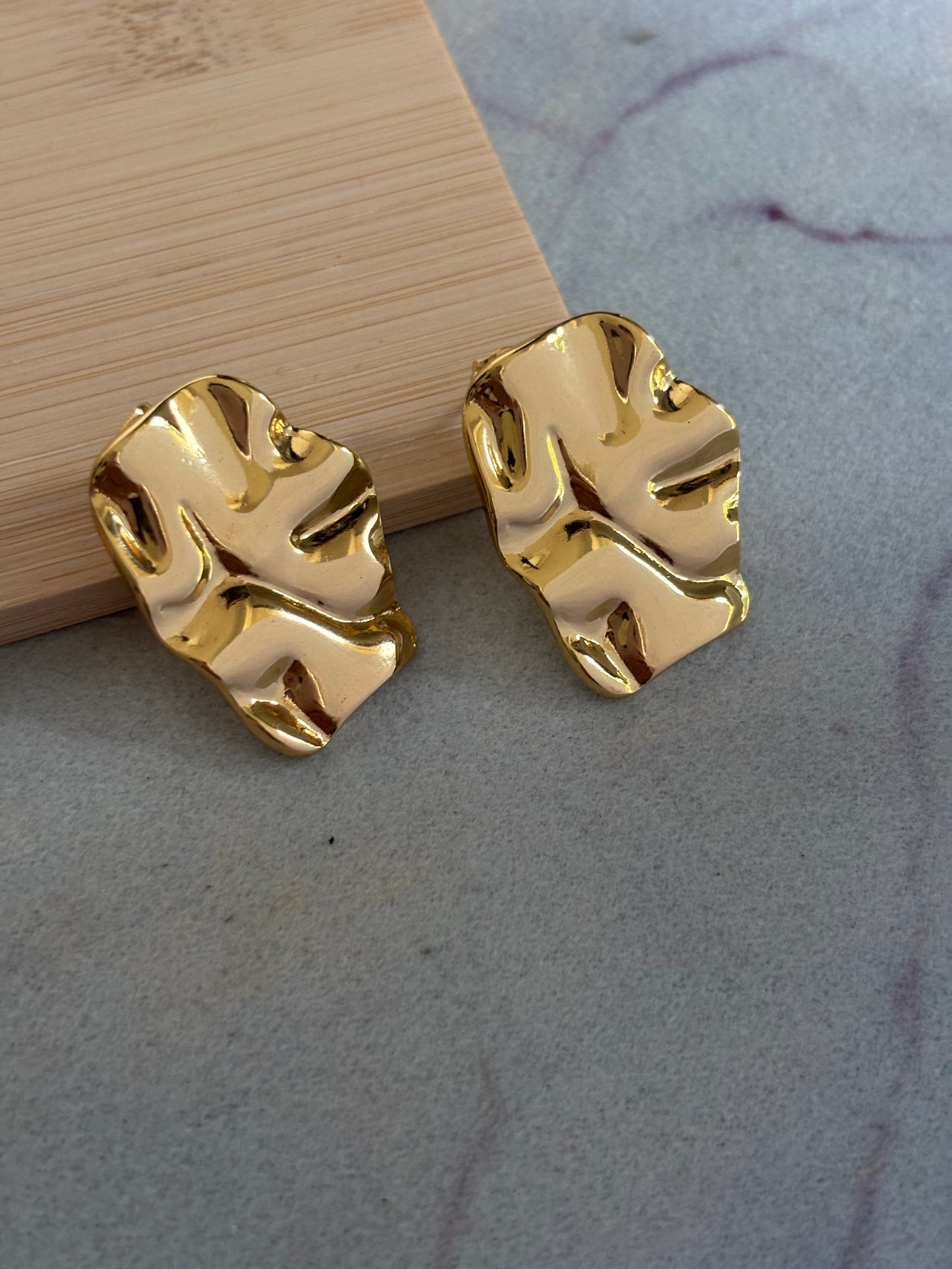 Hammered Earrings