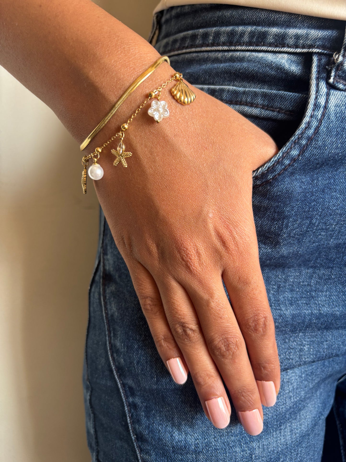 Atlanta Sea Layered Bracelet