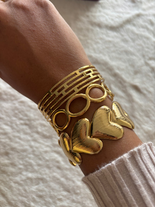 Amore Adjustable Cuff Stack