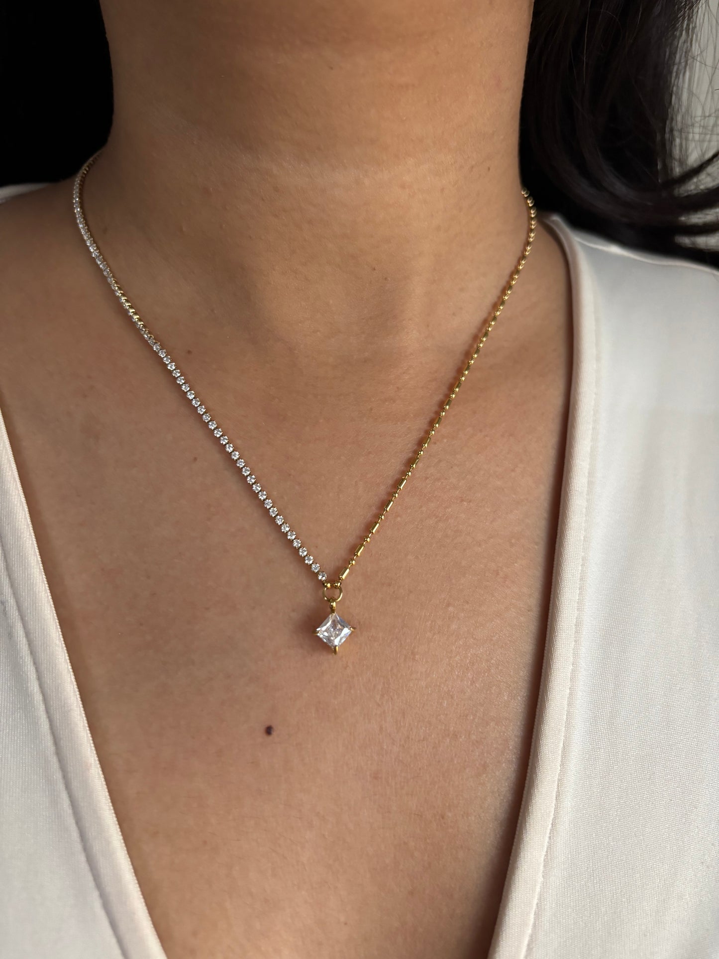 Kate Sterling Necklace