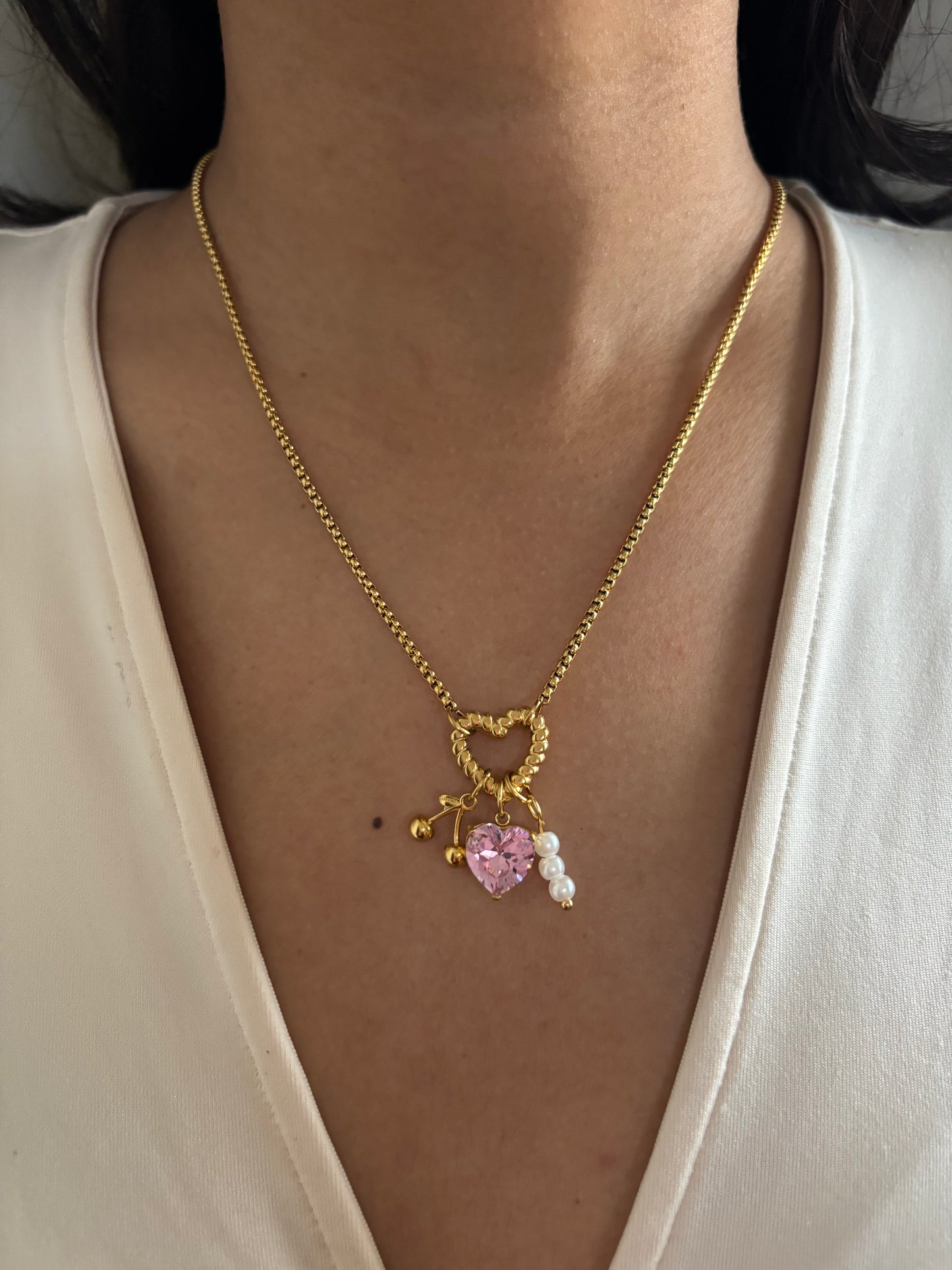 Aurora Charm Necklace