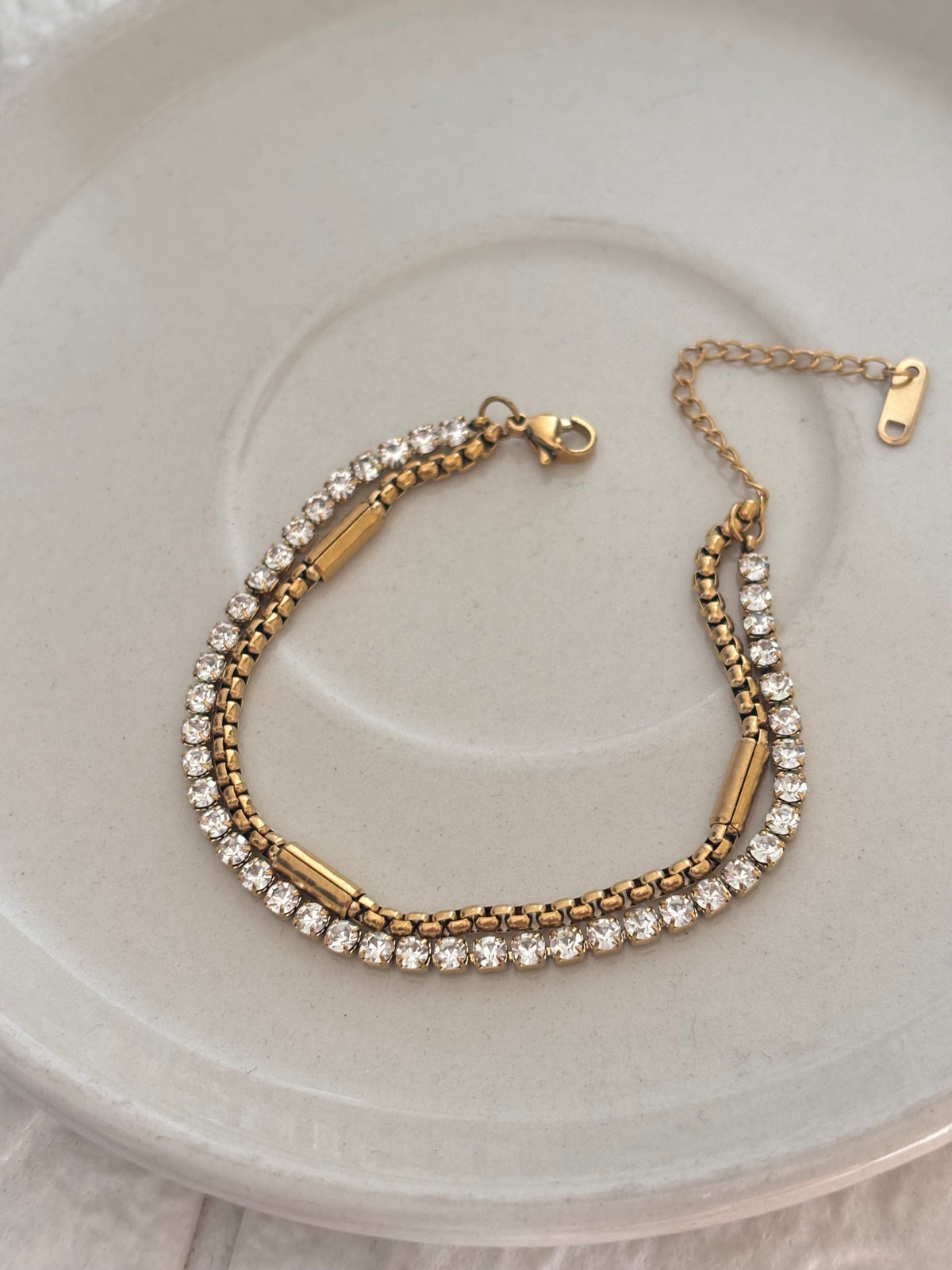 Sparkling Glam Bracelet Stack